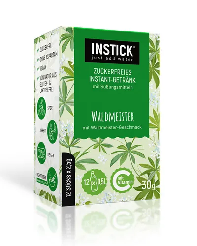 INSTICK  Waldmeister für 12 x 0,5 L