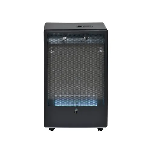 Firefix Gas-Heizofen 4200 Classic 4,2 kW - Heizstrahler für drinnen und draußen, mit effizienter Flammen-Technologie für gleichmäßige Wärmeverteilung und zwei regulierbaren Heizstufen.