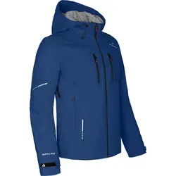 Bergson SKIEN THERMO Herren Regenjacke – Leicht wattiert und wasserfest - Die SKIEN THERMO Regenjacke bietet mit 20.000 mm Wassersäule optimalen Schutz vor Nässe. Hergestellt aus recyceltem Material, ideal für umweltbewusste Outdoortouren.