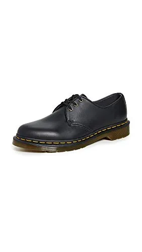 Dr. Martens 1461 Vegan Derby in Schwarz, 42 EU - Damen-Schnürhalbschuhe aus synthetischem Leder, nachhaltig und stylisch für jeden Anlass.