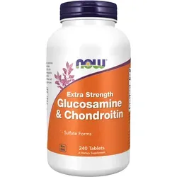 Glucosamin & Chondroitin extra (240 Tabletten) - Nahrungsergänzungsmittel mit hoher Dosierung von Glucosamin und Chondroitin, unterstützt die Gelenkgesundheit und fördert die Beweglichkeit.