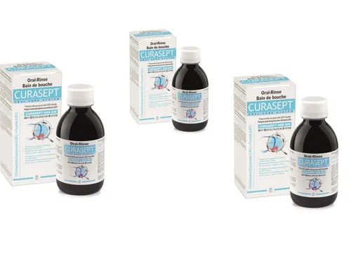 3x Curasept Mundspülung ADS 205 3x 200 ml Zahnfleischbluten Entzündung