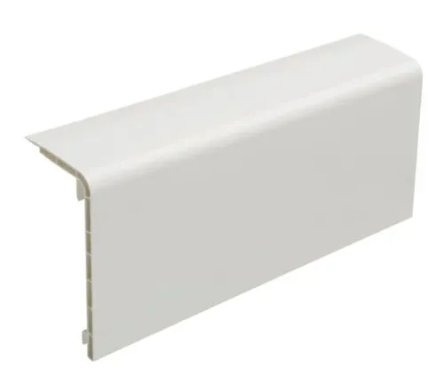 Primo Rohrverkleidungsleiste 200 cm - Dämmstoffe mit eleganter weißer Oberfläche, ideal zur Verkleidung von Rohren und zur Verbesserung der Raumästhetik.