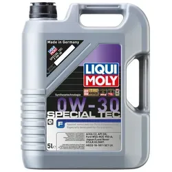 Liqui Moly Special Tec F Motoröl 0W-30 5-Liter - Hochleistungs-Motoröl für optimale Leistung, kompatibel mit Ford und anderen Fahrzeugen. Ideal für moderne Motoren, bietet hervorragenden Schutz und Effizienz.