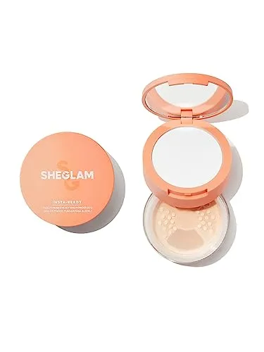 SHEGLAM Insta-Ready Gesichtspuder Lockere Augenringe Setting Puder-Bisque