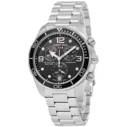 Certina DS Action C032.434.11.057.00 Herrenchronograph - Chronograph mit robustem Edelstahlgehäuse und kratzfestem Saphirglas, perfekt für aktive Männer, die Stil und Funktionalität schätzen.