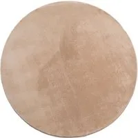 Ayyildiz Kurzflorteppich Joy 1400 Beige Ø 80 cm