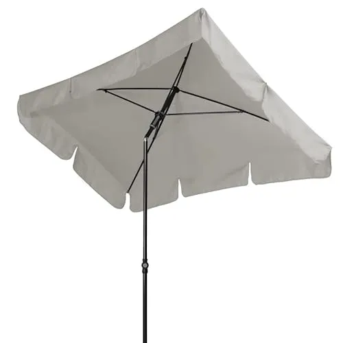 Doppler WATERPROOF III Sonnenschirm - Sonnenschirm mit wasserdichtem Polyesterbezug, höhenverstellbar und ideal für wetterfeste Schattenplätze im Garten oder auf der Terrasse.
