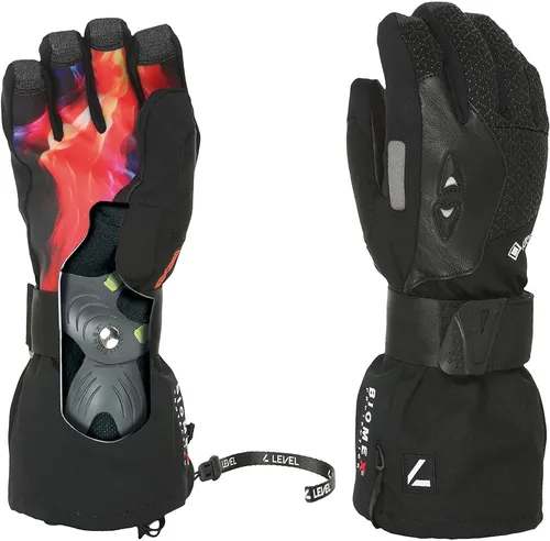 LEVEL SUPER PIPE GORE-TEX Handschuh 2026 schwarz - Größe 8 - Hochwertiger LEVEL Handschuh für Snowboarder, ausgestattet mit wasserbeständigem Material und herausnehmbarem Futter für vielseitigen Einsatz. Ideal für kalte und warme Tage.