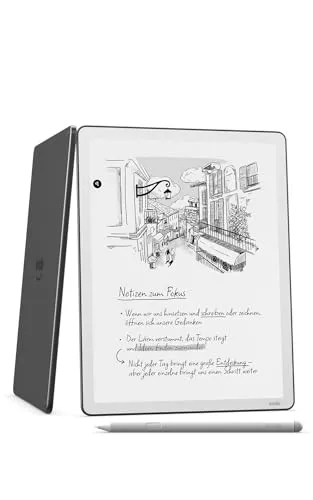 Amazon Kindle Scribe 32 GB (neueste Generation) – 11-Zoll-Display mit Frontlicht – Dünner, leichter, schneller – Schreibe im integrierten Notizbuch, in Dokumenten und Büchern