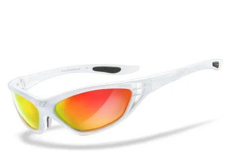 HSE - SportEyes Sportbrille SPEED MASTER 2 - Brillen mit bruchsicheren Polycarbonat-Gläsern, ideal für Sportler, die Steinschlagbeständigkeit und optimalen UV-Schutz suchen.