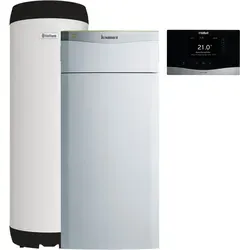 Vaillant Paket 4.6303 flexoTHERM exclusive VWF 117/4, Sole/Wasser-Wärmepumpe 11 kW