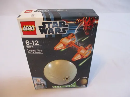 LEGO Twin-Pod Cloud Car & Bespin Star Wars (9678) - Abenteuer im Weltraum - LEGO Set für Fans ab 6 Jahren, erlebe spannende Abenteuer mit dem Twin-Pod Cloud Car im Star Wars Universum, vollständiges Set in originaler Verpackung.