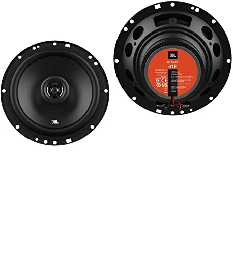 JBL Stage1 61F Lautsprecher mit Einbauset für Citroen C4 Grand Picasso - Hochwertige 2-Wege Koaxiallautsprecher für Citroen C4 Grand Picasso ab 2006, mit kraftvollen 200 Watt Maximalleistung. Klare Klänge und starke Bässe für ein beeindruckendes Klangerlebnis im Auto.