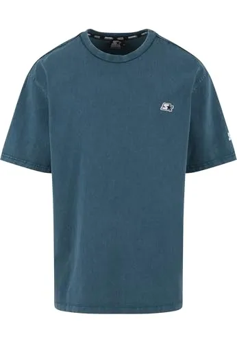 STARTER BLACK LABEL Starter Essential Oversize Acid Tee Teal - T-Shirts für Herren, langlebige Qualität und bequeme Passform, ideal für jeden Anlass.