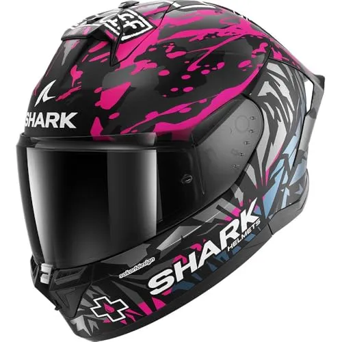 Shark Skwal Cup Replica Redding Helm, Größe S für Männer - Aerodynamischer Helm mit robuster Polycarbonat-Außenschale und kratzfestem Visier. Ideal für sicheres Fahren und optimalen Komfort.