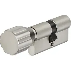 ABUS Profil-Knaufzylinder A93 10086418-01 - Schließtechnik: Klassischer 5-Stift-Zylinder mit Anbohrschutz, Not- und Gefahrenfunktion, ideal für Türen der Widerstandsklasse RC2 und bietet hohen Einbruchschutz.