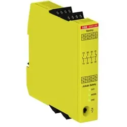 ABB Sentry SSR10M Sicherheitsrelais - Leistungsschalter mit Multi-Reset-Funktion, ideal für komplexe Sicherheitsanwendungen und ermöglicht das Zurücksetzen von bis zu 10 Relais mit einem Taster.