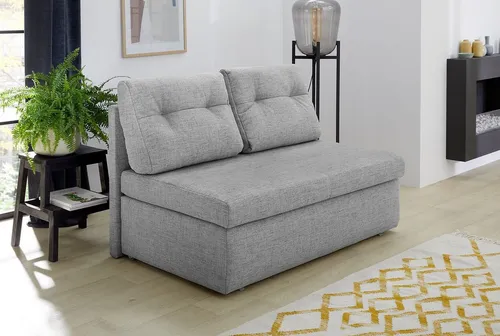 Jockenhöfer Gruppe Schlafsofa Torben, B: 130 cm, Liegefl. 126x191 cm, mit Bettfunktion, Bettkasten & Rückenkissen