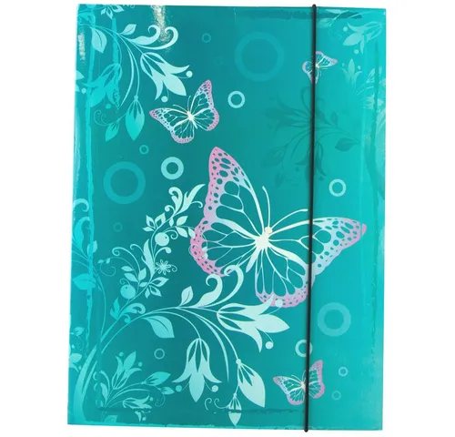 MICA Schreibmappe Gummizugmappe DIN A4 - Floral