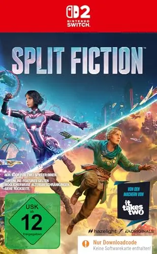 Split Fiction Switch 2: Code in der Box - Koop Abenteuer - Klassische Musik für Soloinstrumente und ein einzigartiges Koop-Spiel für zwei Spieler. Erlebe spannende Herausforderungen und plattformübergreifendes Spielen mit dem Friend's Pass!