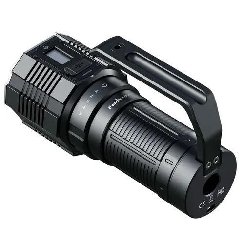 Fenix LR60R LED Suchscheinwerfer - 21000 Lumen mit USB-C Ladefunktion - Taschenlampen für Suche & Rettung oder Jagd, wasserdicht nach IP68, über 1000m Leuchtweite und aufladbar per USB-C für maximale Flexibilität.