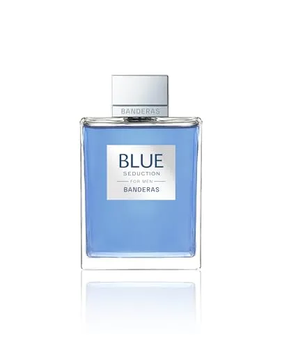 Antonio Banderas Blue Seduction for Men Eau De Toilette 200 ml - Herrendüfte, frischer und verführerischer Duft für den modernen Mann, ideal für den Alltag oder besondere Anlässe.