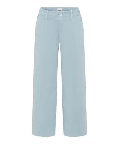 Brax Damen Culotte Style MAINE S VINTAGE BLUE, hellblau, Gr. 44K - Stylische Culotte im Wide Leg Design, perfekt für den Sommer. Bequem und vielseitig kombinierbar für jeden Anlass.