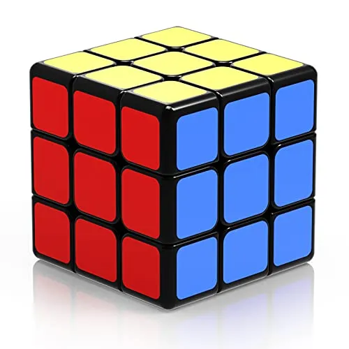 ROXENDA Zauberwürfel Speed Würfel 3x3x3 - Sequenzielle Puzzles aus umweltfreundlichem ABS-Material, ideal für die kognitive Entwicklung von Kindern und zur Stressbewältigung für Erwachsene.