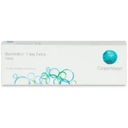 Biomedics 1 day Extra toric (30er Packung) Tageslinsen (-7 dpt, Zyl. -1.75, Achse 90 & BC 8.7) für Allergiker