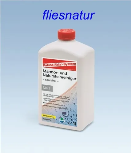 Patina Fala Marmor und Natursteinreiniger säurefrei 1 L -Für die Bauendreinigung
