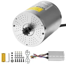 VEVOR 3kW Bürstenloser Gleichstrommotor 72V - Motorradzubehör mit 3000 W Leistung und 4900 U/min für beeindruckende Geschwindigkeit. Ideal für leistungsstarke Fahrzeuge, effizient und leise im Betrieb.