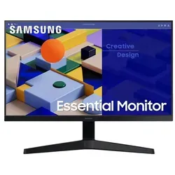 Samsung Essential Monitor S31C - 24" Full HD Monitor, brillante Bildqualität für Home Office und Entertainment