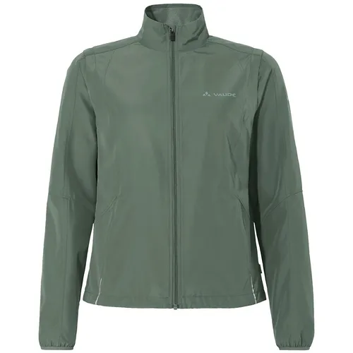 VAUDE Damen Women's Dundee Classic Zo Jacket, Agave, 36 EU - Funktionsjacke mit abnehmbaren Ärmeln, wandelbar zur Weste. Wind- und wasserdicht, ideal für Outdoor-Aktivitäten und umweltfreundlich produziert.