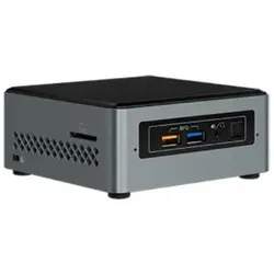Intel NUC6CAYH Mini-PC - Kompakter Mini-PC mit Intel Celeron J3455, ideal für Home Office oder Medienwiedergabe, unterstützt bis zu 8GB RAM und bietet vielseitige Anschlussmöglichkeiten.