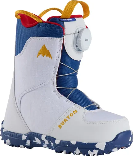 BURTON GROM BOA Boot 2026 white - 29 - Der GROM BOA Boot 2026 in Weiß - 29 ermöglicht Kindern ein einfaches Handling ohne Schnürsenkel. Mit dem BOA System für individuelle Anpassung und erweitertem Raum für Wachstum, ideal für kleine Snowboarder.