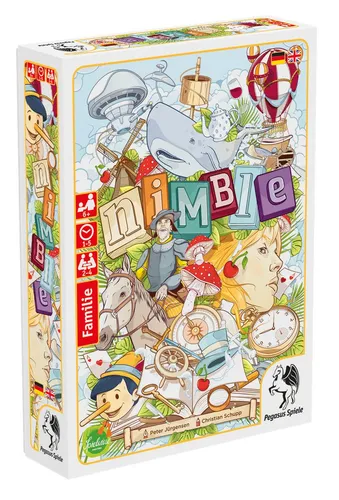nimble- Pegasus Spiele 18325G - nimble - Kartenspiel NEU & OVP - Familienspiel