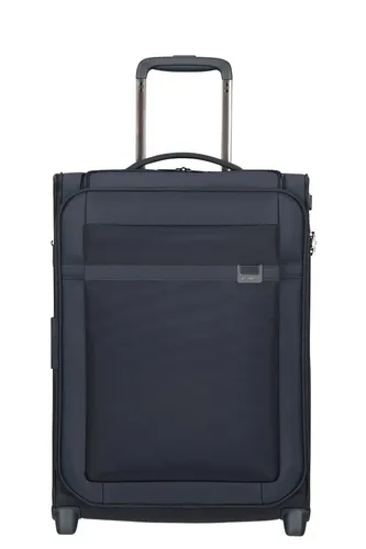 Samsonite Airea Handgepäck - 55 cm Toppocket, erweiterbar, Blau - Handgepäck für 2 Tage Reisen, 41/46 L, leicht mit 1,90 kg und TSA-Zahlenschloss für Sicherheit. Elegantes Design mit versenkten Rollen und verdeckter Erweiterungsfunktion für mehr Packvolumen.