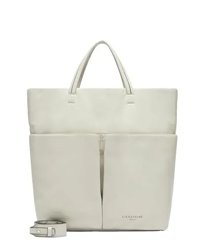 Liebeskind Berlin Damen-Handtasche „Hera Tote L“ - Umhängetasche aus hochwertigem Leder mit zwei Rundhenkeln und abnehmbarem Schulterhenkel, ideal für stilvolle Auftritte.