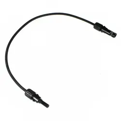 2m MC4 Verlängerungs-Kabel 6mm2 mit MC4-Stecker und Buchse