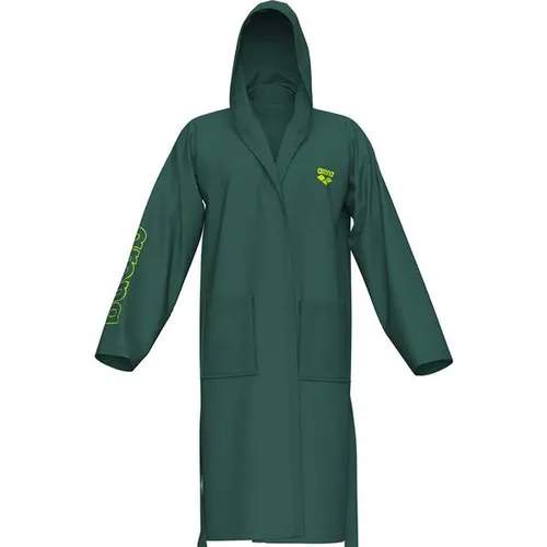 Arena Unisex Bademantel Zeal Robe 009032 - Bademantel aus schnelltrocknender Mikrofaser, ideal nach dem Schwimmen. Leicht, mit Kapuze und geräumigen Taschen für Komfort und praktische Nutzung.