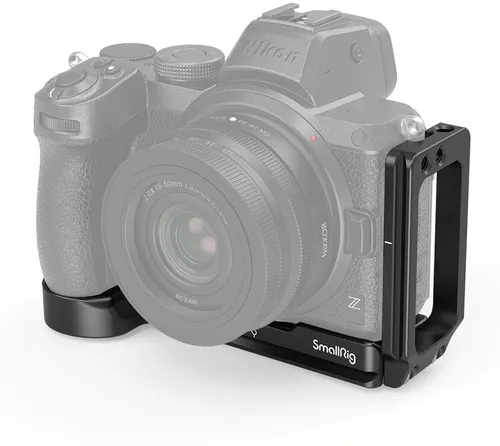 SMALLRIG 2947 L Bracket für Nikon Z5/Z6/Z7 - L-Bracket für Nikon Z5/Z6/Z7, bietet stabilen Halt und ermöglicht vertikale Aufnahmen ohne den Kamerawinkel zu verändern.