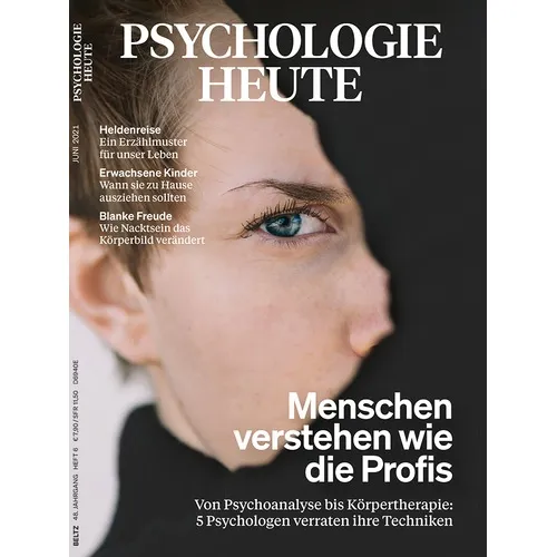 Verlagsgruppe Psychologie Heute 6/2021: Menschen verstehen wie die Profis (Deutsch, Verlagsgruppe Beltz, 2021) (38975056)