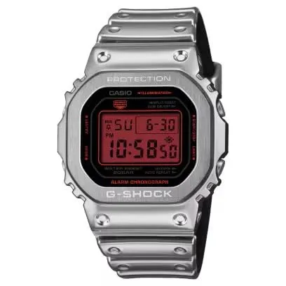 Casio G-Shock GM-5600YRA-8ER Herren-Armbanduhr - Hochwertige Quarz-Armbanduhr für Herren mit stoßfestem Gehäuse und vielen Funktionen wie Stoppuhr, Alarm und automatischem Kalender. Ideal für aktive Männer, die Stil und Funktionalität schätzen.