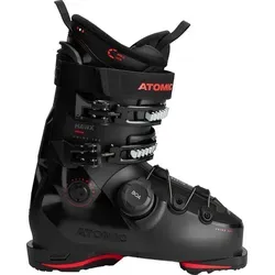 ATOMIC HAWX Prime 100 BOA Skischuhe in Schwarz/Rot - Größe 46.5/47 mit 100 mm Passform - Maximale Leistung für All-Mountain-Skifahrer – die Skischuhe bieten dank BOA® Fit System und thermoverformbarem Innenschuh eine individuelle Passform für höchsten Komfort und Stabilität auf der Piste.