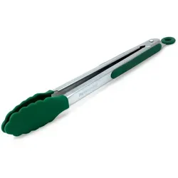 Big Green Egg Mehrzweckzange mit Silikon 30 cm - Praktische 30 cm Grillzange aus Edelstahl mit Silikonbeschichtung, ideal für sicheres Wenden und Servieren von Grillgut.