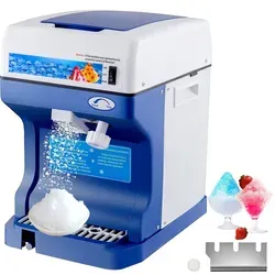 VEVOR 120 kg/h Eisrasierer - Sonstige Gastronomieartikel mit leistungsstarkem Motor, ideal für die Herstellung von Schneekegeln und Slushies – perfekte Kapazität von 120 kg/h für gewerbliche Nutzung.