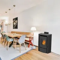 Anita Luft-Pelletofen 7,6 kW schwarz Sannover - Kaminöfen mit 7,6 kW Leistung, effizient und umweltfreundlich für wohlige Wärme in Ihrem Zuhause.