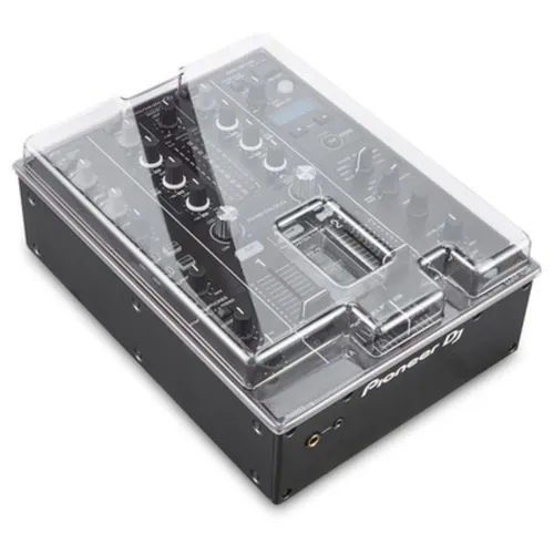 Decksaver - Pioneer DJM-250 MK2 & DJM-450 Smoked Clear - Mixer, schützt Ihren DJ Mixer vor Staub und Schäden mit einem robusten, transparenten Design.