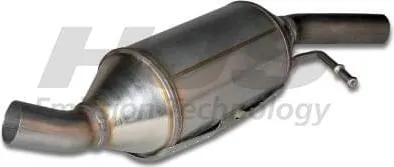 HJS 93 11 1026 Nachrüstsatz Dieselrußpartikelfilter DPF - Partikelfilter mit ABE-Nr: KBA 17039, ersetzt einfach das Abgasrohr und sorgt für saubere Abgase, ideal für Euro 4 Fahrzeuge.